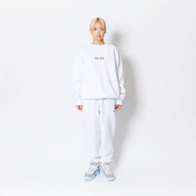 画像2: GLOW CREW SWEAT  WHITE 123-052010 WH AKTR アクター スウェット アウトウエア ウエア  【WOMEN'S】アパレル