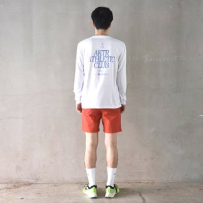 画像2: xSPORTY AAC L/S SPORTS TEE WHITE 223-047005 WH AKTR アクター ロング　Tシャツ ウエア 秋冬物 【MEN'S】