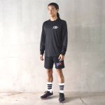 画像3: xSPORTY AAC L/S SPORTS TEE BLACK 223-047005 BK AKTR アクター ロング　Tシャツ ウエア 秋冬物 【MEN'S】【SALE商品】 (3)