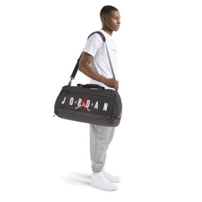 画像2: Jordan Air Duffel 2Way Black/White LM0168-023 DFLBG Jordan ジョーダン バッグ   【海外取寄】