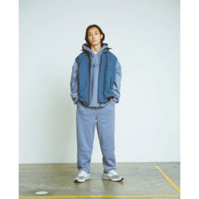 画像2: 68xAKTR REV FLEECE VEST JACKET BLUE/BLACK 223-106010 BLxBK AKTR アクター ジャケット アウトウエア ウエア 秋冬物 【MEN'S】