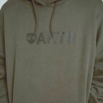 画像3: 68xAKTR SWEAT HOODIE BLACK 223-107010 BK AKTR アクター パーカー アウトウエア ウエア 秋冬物 【MEN'S】 (3)