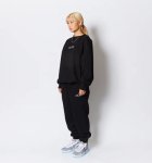 画像3: GLOW CREW SWEAT  BLACK 123-052010 BK AKTR アクター スウェット アウトウエア ウエア  【WOMEN'S】アパレル (3)