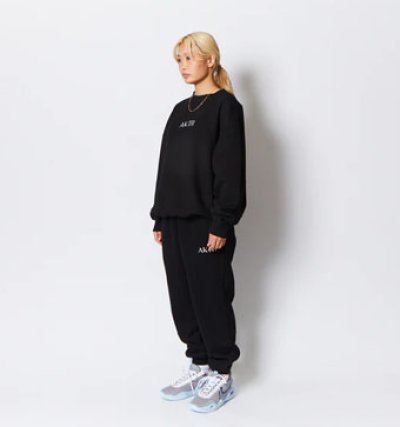 画像2: GLOW CREW SWEAT BLACK 123-052010 BK AKTR アクター スウェット アウトウエア ウエア 【WOMEN'S】アパレル