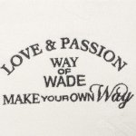 画像3: Way of Wade パーカー White AWDU017-2 Way Of Wade ウェイド Love & Passion パーカー アウトウエア ウエア 秋冬物  【海外取寄】【MEN'S】 (3)