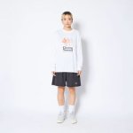 画像3: RETRO HOOPSTER L/S SPORTS TEE WHITE 124-002005 WH AKTR アクター ロング　Tシャツ ウエア 秋冬物 【MEN'S】 (3)