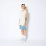 画像3: 1-PT AKTR LOGO SLEEVELESS TEE ECRU 124-004005 ECRU AKTR アクター ノースリーブ タンクトップ ウエア  【MEN'S】 (3)