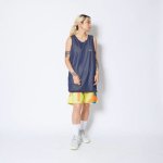 画像3: SCRIBBLE REVERSIBLE TANK YELLOWxNAVY 124-014001 YLxNV AKTR アクター ノースリーブ タンクトップ ウエア  【MEN'S】 (3)