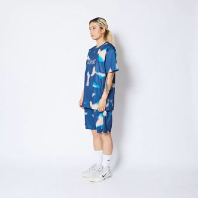 画像2: SCRIBBLE 8.5-INCH SHORTS NAVY 124-015002 NV AKTR アクター Shorts ショーツ バスパン ウエア  【MEN'S】【SALE商品】