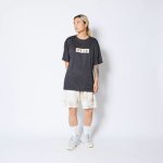 画像3: SCRIBBLE BOX LOGO SPORTS TEE BLACK 124-018005 BK AKTR アクター Tシャツ ウエア  【MEN'S】 (3)