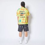 画像3: SCRIBBLE AKT LOCAL LOOSE FIT SPORTS TEE YELLOW 124-017005 YL AKTR アクター Tシャツ ウエア  【MEN'S】 (3)