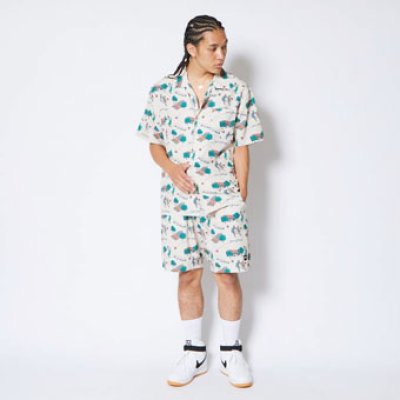 画像2: ALOHA SHIRTS ERCU 124-021010 ECRU AKTR アクター Tシャツ ウエア  【MEN'S】