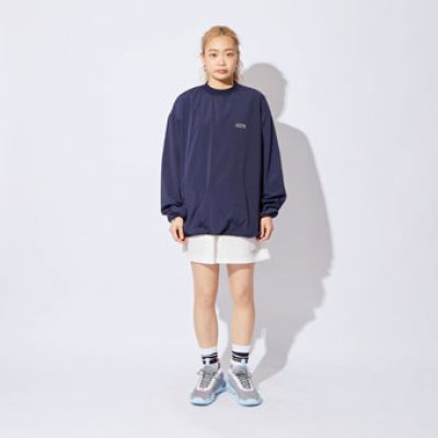 画像2: BASIC PULLOVER SHOOTING SHIRTS NAVY 524-008010 NV AKTR アクター Tシャツ ウエア  【MEN'S】