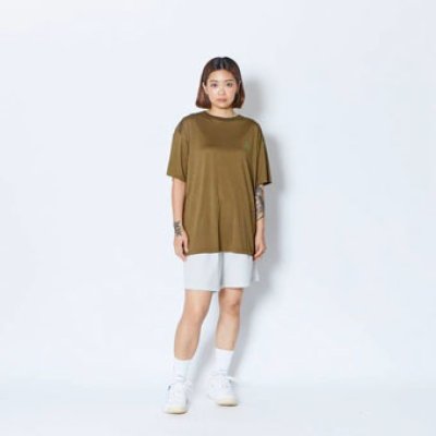 画像2: ASTERISK LOOSE FIT SPORTS TEE KHAKI 125-004005 KH AKTR アクター Tシャツ ウエア  【MEN'S】