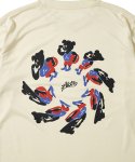 画像3: TORSION NICK L/S SPORTS TEE ECRU 225-022005 ECRU AKTR アクター ロング　Tシャツ ウエア 秋冬物 【MEN'S】 (3)