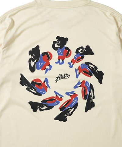 画像2: TORSION NICK L/S SPORTS TEE ECRU 225-022005 ECRU AKTR アクター ロング　Tシャツ ウエア 秋冬物 【MEN'S】