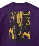 画像3: WILD-CARD SWEAT CREW NECK PURPLE 225-026010 PL AKTR アクター スウェット アウトウエア ウエア  【MEN'S】 (3)