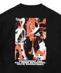 画像3: WILD-CARD SWEAT CREW NECK BLACK 225-026010 BK AKTR アクター スウェット アウトウエア ウエア  【MEN'S】 (3)