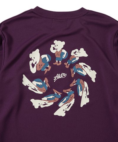 画像2: KIDS TORSION NICK L/S SPORTS TEE PURPLE 225-037005 PL GS AKTR アクター ロング　Tシャツ ウエア 秋冬物 【BOY'S】 キッズ アパレル