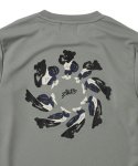 画像3: KIDS TORSION NICK L/S SPORTS TEE GRAY 225-037005 GY GS AKTR アクター ロング　Tシャツ ウエア 秋冬物 【BOY'S】 キッズ アパレル (3)