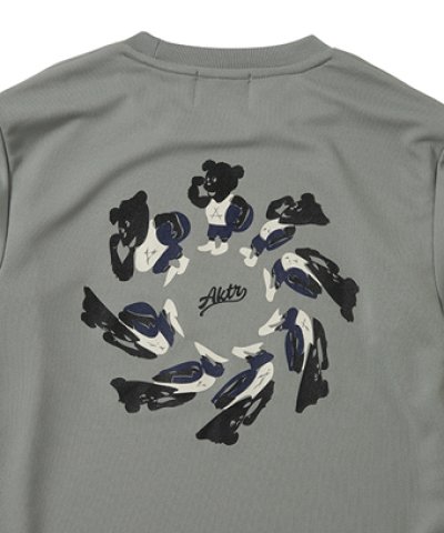 画像2: KIDS TORSION NICK L/S SPORTS TEE GRAY 225-037005 GY GS AKTR アクター ロング　Tシャツ ウエア 秋冬物 【BOY'S】 キッズ アパレル