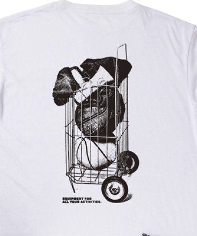 画像2: FREEDOM GRAPHIC LOOSE FIT T/C TEE WHITE 225-029005 WH AKTR アクター Tシャツ ウエア  【MEN'S】
