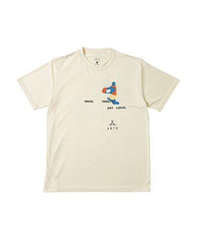 画像2: FREE MOTION SPORTS TEE ECRU 225-001005 ECRU AKTR アクター Tシャツ ウエア  【MEN'S】