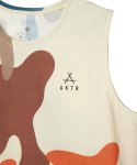 画像3: FREE MOTION SLEEVELESS SP SHIRTS ECRU 225-002001 ECRU AKTR アクター Tシャツ ウエア  【MEN'S】 (3)