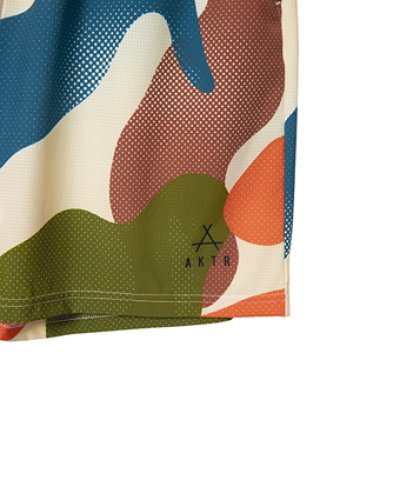 画像2: FREE MOTION 5.5-INCH SHRT WD PNTS ECRU 225-003002 ECRU AKTR アクター Shorts ショーツ バスパン ウエア  【MEN'S】