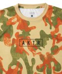 画像3: PLAY CAMO AKTR LOGO SPORTS TEE BEIGE 225-012005 BG AKTR アクター Tシャツ ウエア  【MEN'S】 (3)