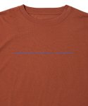 画像3: WILD-CARD LOOSE FIT T/C TEE RED 225-014005 RD AKTR アクター Tシャツ ウエア  【MEN'S】 (3)