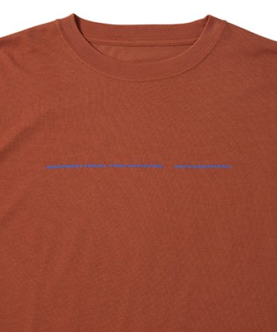 画像2: WILD-CARD LOOSE FIT T/C TEE RED 225-014005 RD AKTR アクター Tシャツ ウエア  【MEN'S】