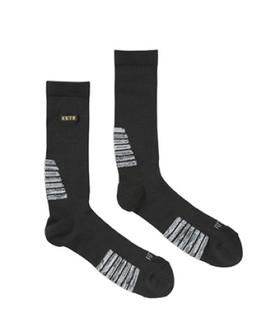 画像2: AKTR LOGO NEO FUTURE SOCKS D-GRAY 225-016021 DGY CREWソックス AKTR アクター ソックス