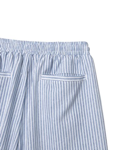 画像2: FREEDOM STRIPE 5.5-INCH SHRT WD PNTS BLUE 225-030002 BL AKTR アクター Shorts ショーツ バスパン ウエア  【MEN'S】
