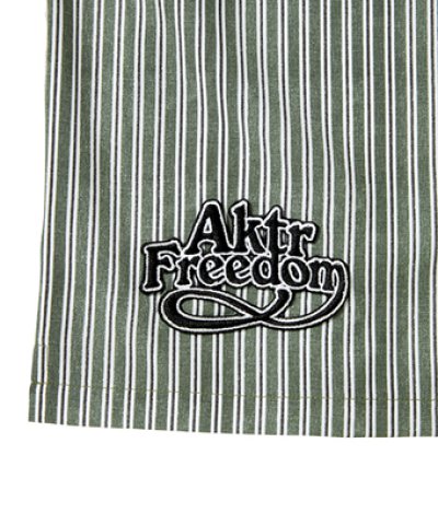 画像2: FREEDOM STRIPE SHIRTS GRAY 225-031010 GY AKTR アクター Tシャツ ウエア  【MEN'S】