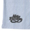 画像3: FREEDOM STRIPE SHIRTS BLUE 225-031010 BL AKTR アクター Tシャツ ウエア  【MEN'S】 (3)