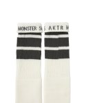 画像3: MONSTER SOCKS ECRUxGRAY 225-033021 ECRUxGY AKTR アクター ソックス (3)