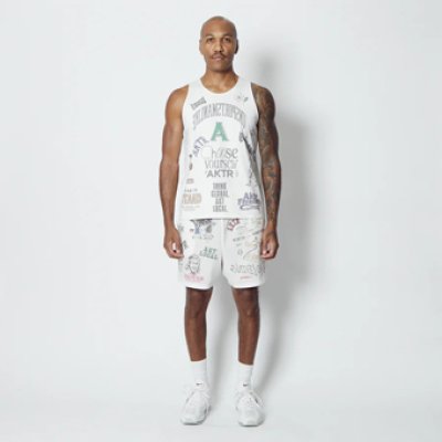 画像2: MEMORIAL TANK ECRU 126-001001 ECRU AKTR アクター ノースリーブ タンクトップ ウエア 【MEN'S】