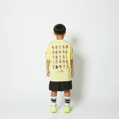 画像2: KIDS NICK CHRONICLE SPORTS TEE  YELLOW 126-023005 YL GS AKTR アクター Tシャツ ウエア  【BOY'S】 キッズ アパレル