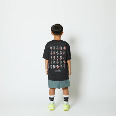 画像2: KIDS NICK CHRONICLE SPORTS TEE BLACK 126-023005 BK GS AKTR アクター Tシャツ ウエア 【BOY'S】 キッズ アパレル
