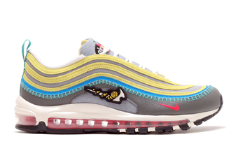 yellow and purple air max 97