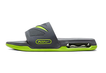 画像1: Air Max Cirro Slide Sandals Gray/Volt DC1460-003 Nike ナイキ サンダル シューズ   【海外取寄】 (1)