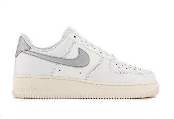 Wmns Air Force 1 Silver Swoosh White/Silver DQ7569-100 Nike ナイキ シューズ