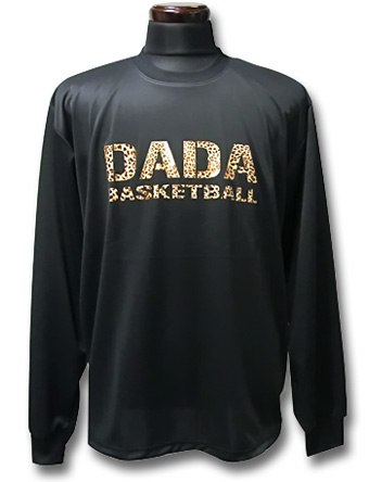 DADA Big Logo Long Tee Blk/Leopard DA10-004L BLK DADA ダダ ダダ　ビッグ　ロゴ　ロング　  Tシャツ ウエア 秋冬物 【MEN'S】