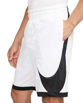 画像1: D/F Hybrid Shorts 3.0 White/Black DH6764-100 Nike ナイキ ドライフィット Shorts ショーツ バスパン ウエア  【MEN'S】 (1)