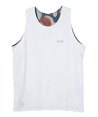 画像2: PLAY CAMO REVERSIBLE TANK NAVYxWHITE 225-011001 NVxWH AKTR アクター ノースリーブ タンクトップ ウエア  【MEN'S】 (2)