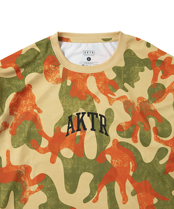 画像3: PLAY CAMO LOOSE FIT L/S SP TEE BEIGE 225-019005 BG AKTR アクター ロング Tシャツ ウエア 秋冬物 【MEN'S】 (3)